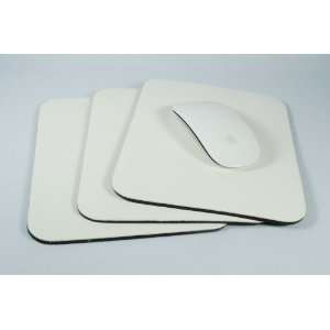  InterPros InterPad Genuine Leather White Mouse Pad   3 