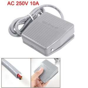    201 AC 250V 10A Nonslip Surface Foot Pedal Switch