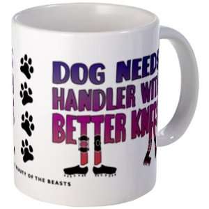  Better Knees Purple Funny Mug by  Kitchen 