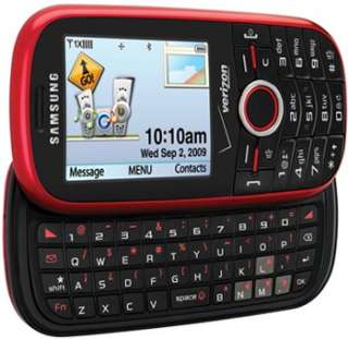 CLEAN Samsung SCH U450 Intensity   Red (Verizon) Cellular Phone  