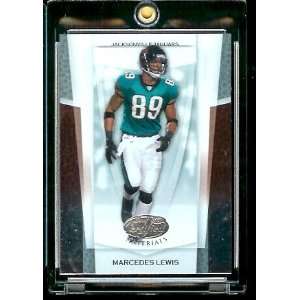  2007 Leaf Certified Materials Football # 127 Marcedes Lewis 