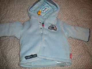   Express Pale Blue Hooded Jacket Baby Boy US 3 mos European 62  