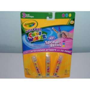  Crayola Sprayer Refills (Use with the Wonder Sprayer 