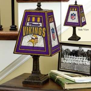  Minnesota Vikings Art Glass Lamp