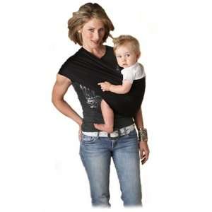  Black Sateen Baby Carrier (M/l) Baby