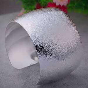 stainless steel wide adjustable indian cuff bracelet gf  