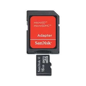   SanDisk® DRIVE,SDHC,MICRO,16GB,BK