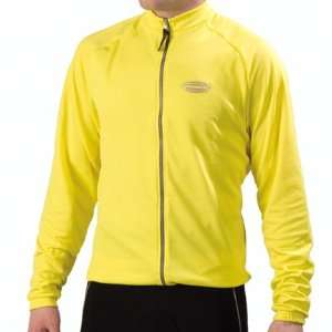   Sleeve Cycling Jersey   Yellow   GI LSJY SOLI YELL