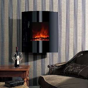  Modern Flames Helix 26 Convex Electric Fireplace (Black 