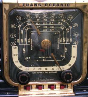 Vintage Zenith Transoceanic 6 Band Shortwave SW Tube Radio 5G40 