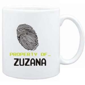  Mug White  Property of _ Zuzana   Fingerprint  Female 