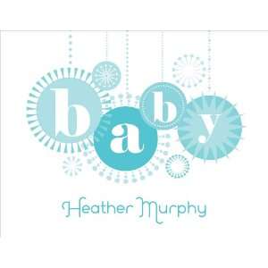  Baby Ornaments Bali Note Cards