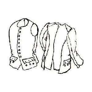  18th Century Revolutionary War Sleeved Waistcoat/vest 