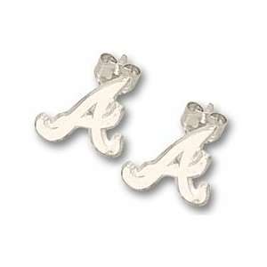  Atlanta Braves Sterling Silver Dangle Earrings Sports 