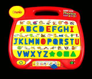 VTECH LITTLE SMART PHONICS A   Z Learning Toy New Batteries WORKS 