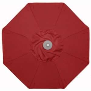   ft. Deluxe Auto Tilt Patio Umbrella, Red Patio, Lawn & Garden