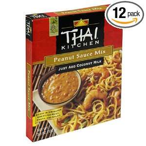 Thai Kitchen Peanut Sauce Mix, 3.5 Ounces (Pack of 12)