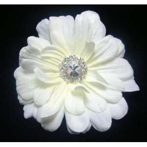  Perfect White Bridal Flower Hair Clip and Pin Beauty