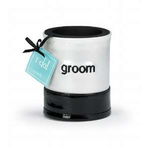    Groom Can Cozy Wedding Keepsake By Mud Pie