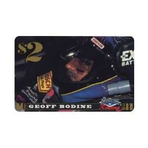  Phone Card Assets Racing 1995 $2. Geoff Bodine (Bosch Spark Plugs