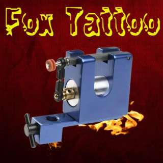 Blue Rotary Tattoo Machine Gun Kit Supply Liner Shader  