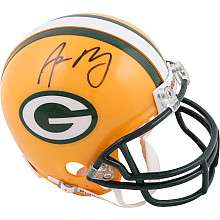 Mounted Memories Green Bay Packers Aaron Rodgers Autographed Mini 