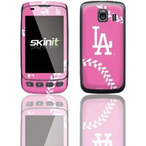 Skinit Los Angeles Dodgers Pink Game Ball Vinyl Skin for LG Optimus S 