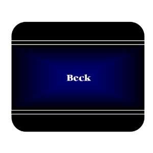  Personalized Name Gift   Beck Mouse Pad 