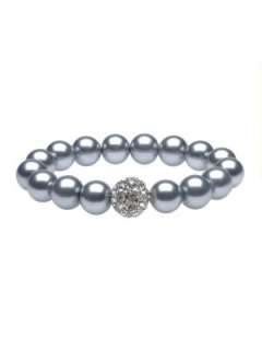 LANE BRYANT   Faux pearl stretch bracelet by Lane Bryant customer 