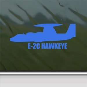  E 2C HAWKEYE Blue Decal Military Soldier Window Blue 