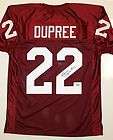 marcus dupree autographed oklahoma sooners jersey aaa authenticated 