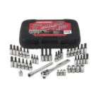   42 piece 1/4 and 3/8 inch Drive Bit and Torx Bit Socket Wrench Set
