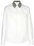 Omar Kashoura Detachable Collar Shirt   Diverse   farfetch 