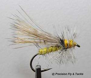 Dozen   Yellow Sally   Dry Fly   Trout  