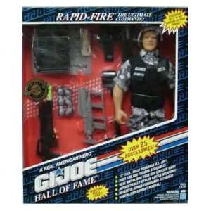 Rapid Fire The Ultimate Commando 12 GI Joe Hall of Fame Figure w/over 