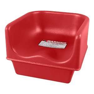  Cambro 100BC Single Height Booster Seat   Hot Red Baby