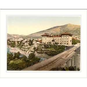  Mostar Narenta Hotel Herzegowina Austro Hungary, c. 1890s 