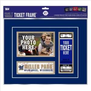  Milwaukee Brewers Game Day Ticket Frame Frame It Yourself 
