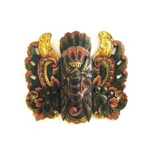  Ganesha, Wood Mask