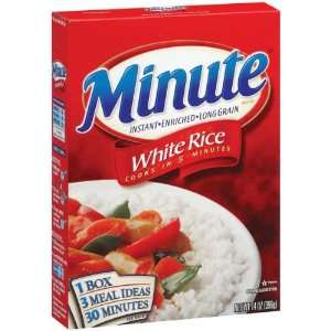 Minute Rice White Instant Enriched Long Grocery & Gourmet Food