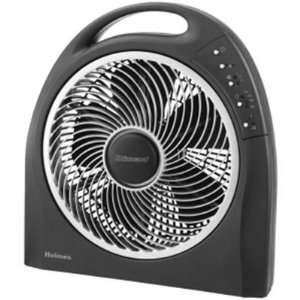  12 quot; Oscillating Floor Fan w/Remote, Breeze Modes, 8 
