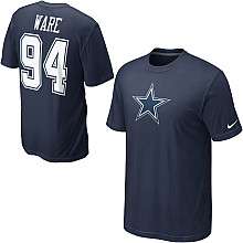Nike Dallas Cowboys DeMarcus Ware Name & Number T Shirt   