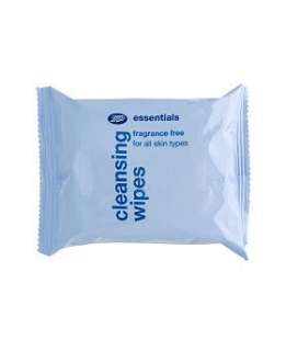 Boots Essentials Fragrance Free Wipes 25s   Boots