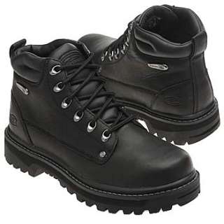 Mens Skechers Pilot Black Shoes 