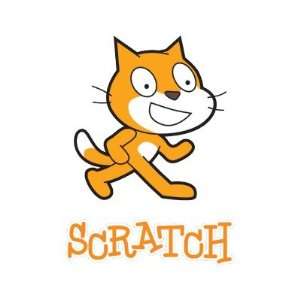  Scratch Cat button Arts, Crafts & Sewing