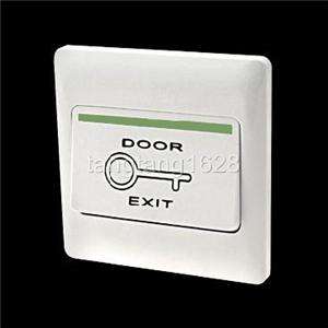 Door Exit Push Release Button for Electric Lock Strike  