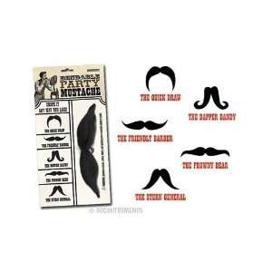  Accoutrements Bendable Party Mustache Set Toys & Games