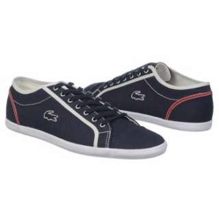 Mens Lacoste Berber 5 Navy/Light Grey/Red Shoes 