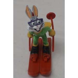   European Pvc Figure  Looney Tunes Bugs Bunny Skiing Toys & Games
