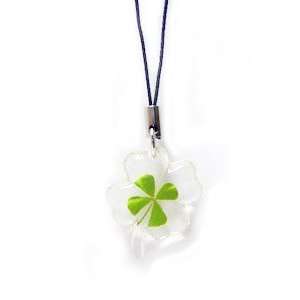  Japanese Fun Clover in a Clover Phone Charm Toys & Games